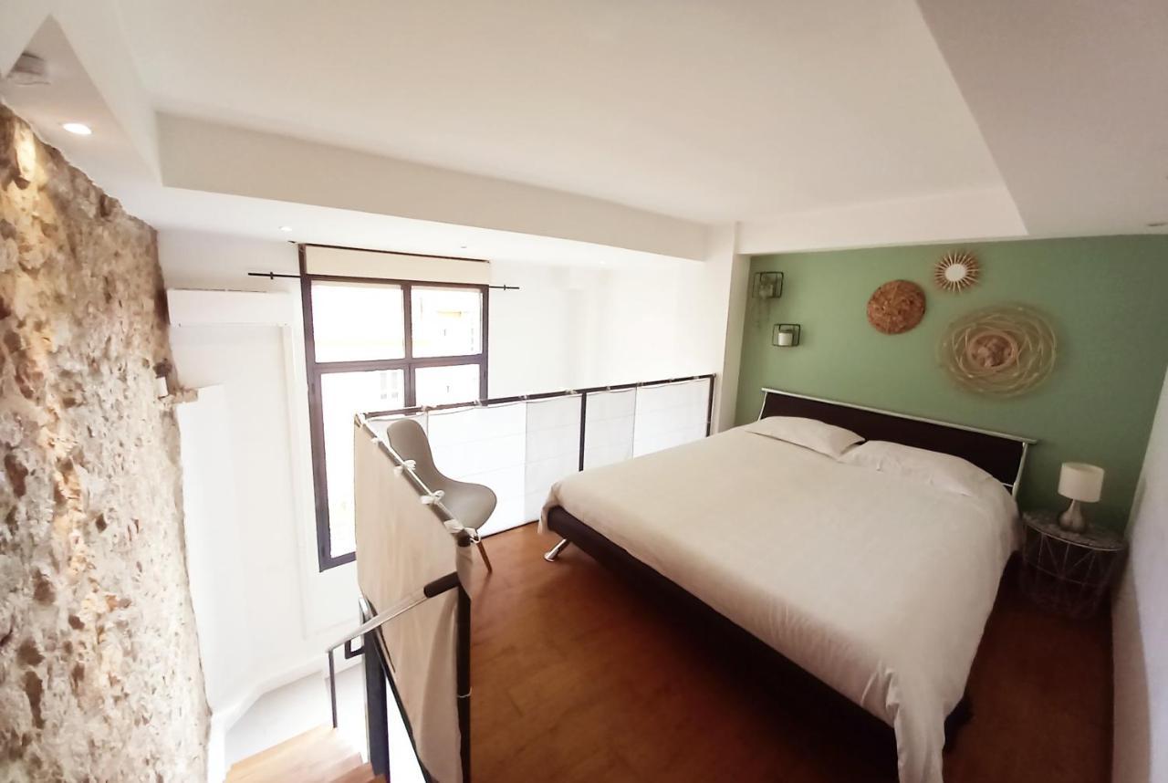 35M2, Luminous Loft Close To The Beach ヴィルフランシュ・シュル・メール エクステリア 写真